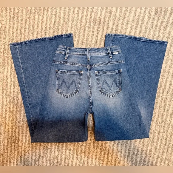 Mother Hustler Roller Ankle High on the Hog Jeans size 25 - Picture 5 of 13